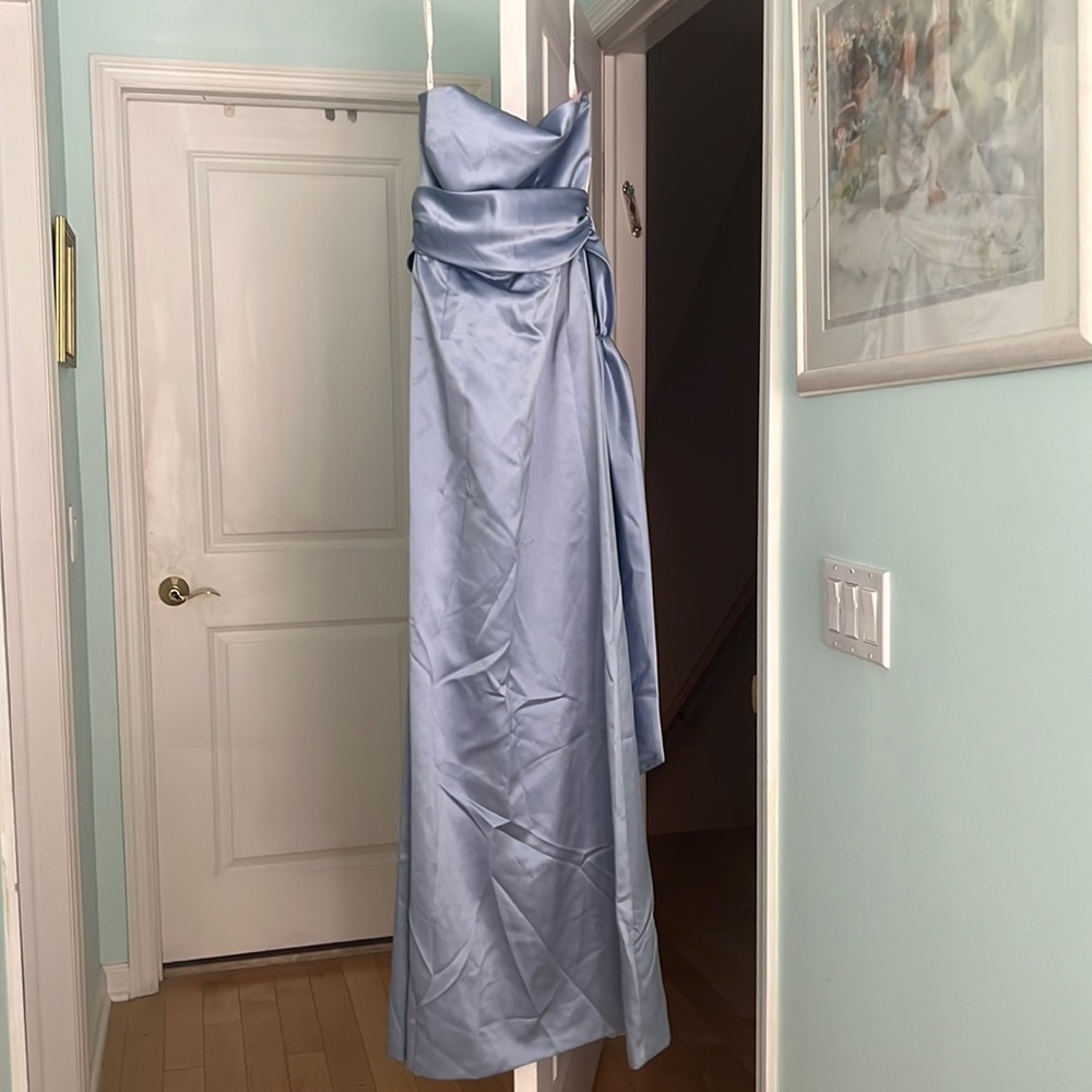 NWT! Nicole Miller Formal Powder Blue Dress